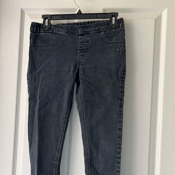 Southpole Jeans Womens Medium Denim Skinny Stretch Dark Wash Pull On Jeggings - Picture 2 of 11